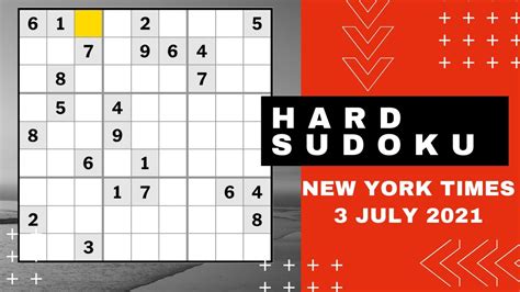 what is a good time for nyt hard sudoku. . New york times hard sudoku